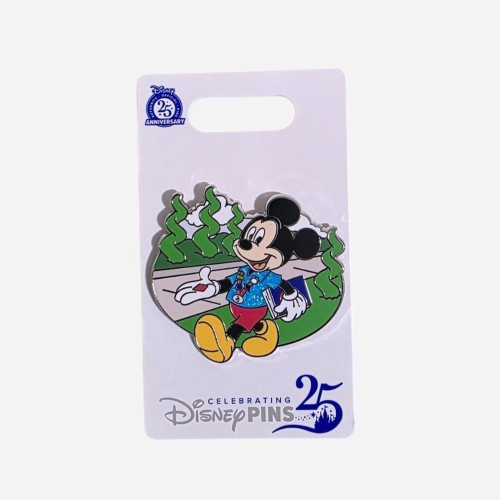 NEW Mickey Mouse 25th Anniversary Pin Trading Pin Board OE Pin 2025 Disney Parks